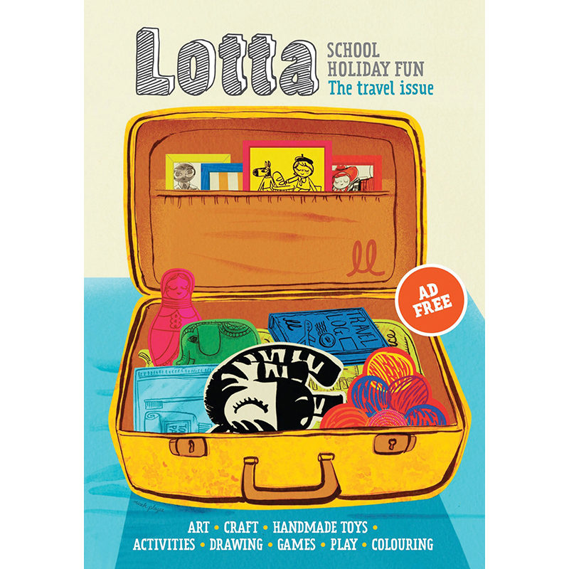Lotta Magazine Travel Issue | Magazine for kids