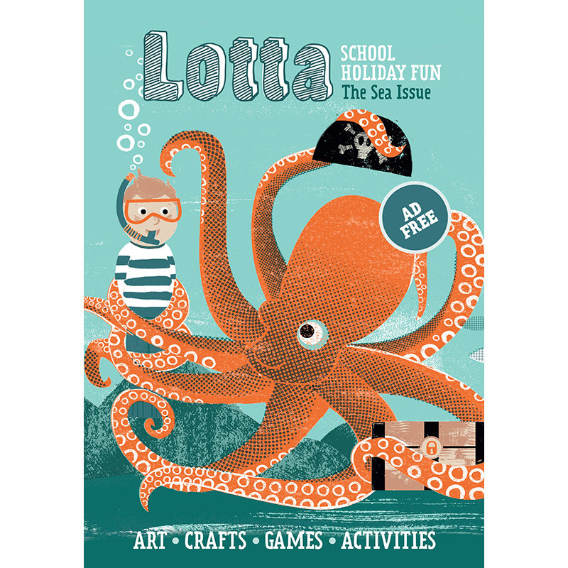 Lotta Magazine Sea Issue | Magazine for kids