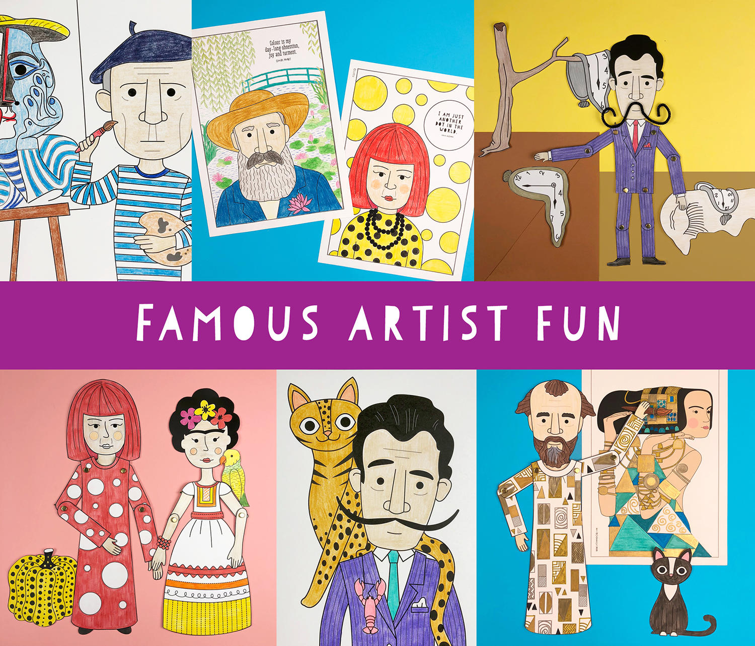Art history printables for kids
