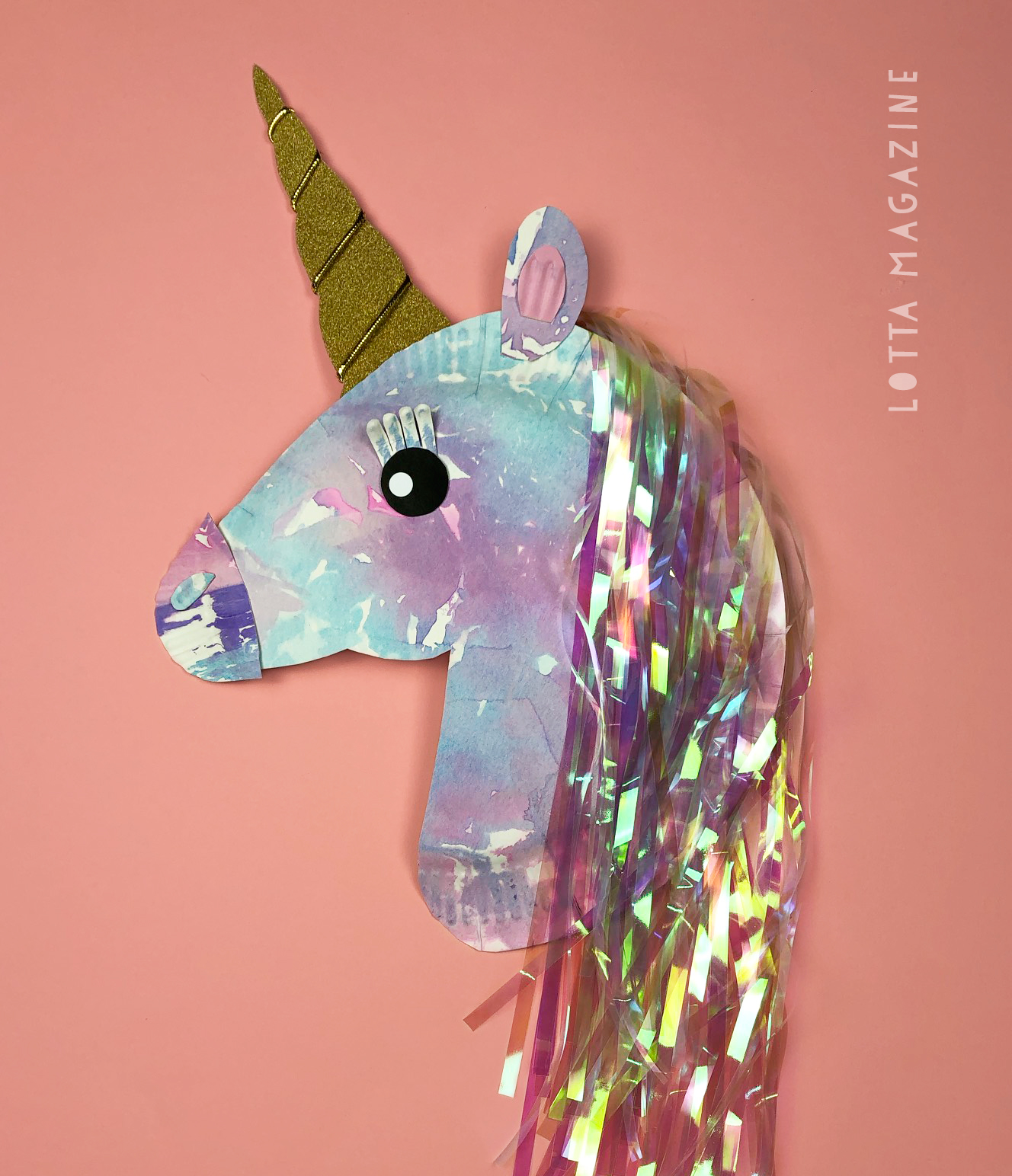 Paper Plate Unicorn - Made To Be A Momma