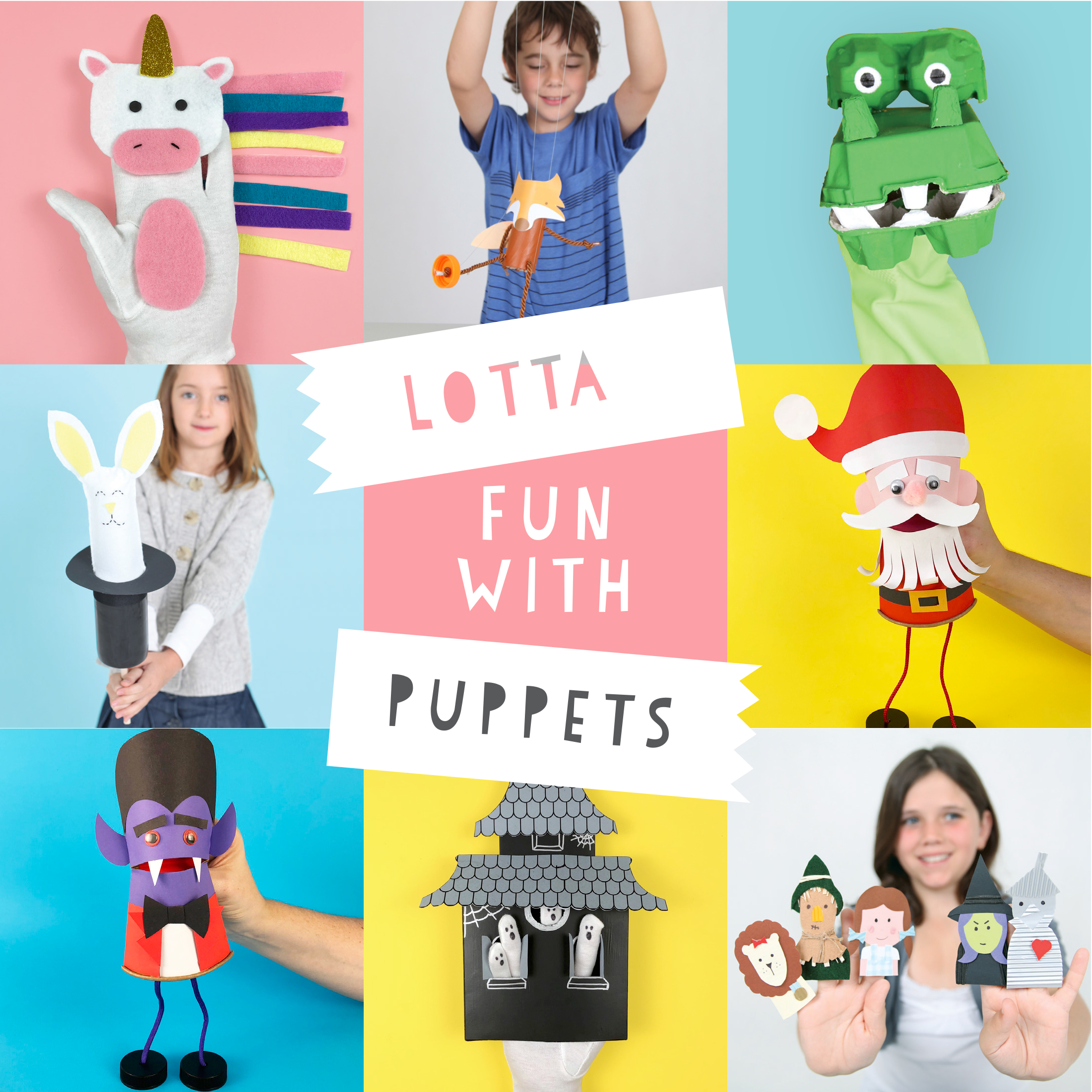 Lotta fun with puppets ebook for kids