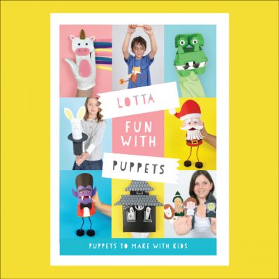 Lotta Fun With Puppets ebook cover | Puppet crafts for kids