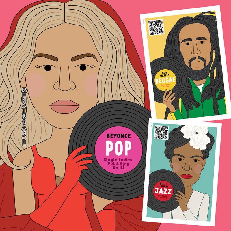 Famous musicians songwriters posters for music classroom decor