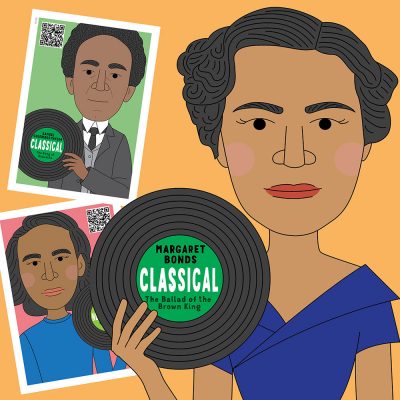 Famous classical composers posters for music classroom decor. Black composers