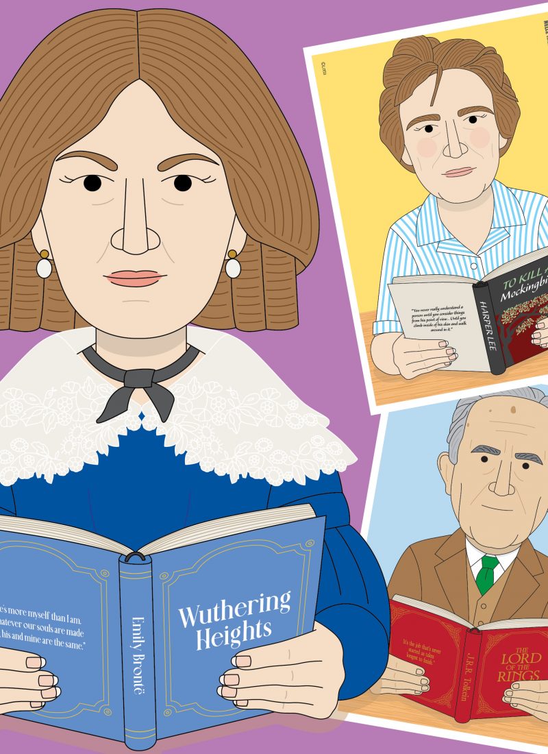 Famous author posters for classroom and library decor