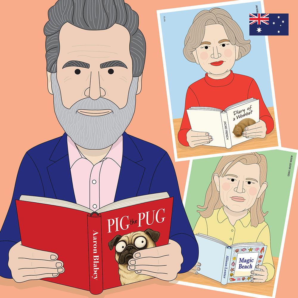 Famous children’s author posters #6 | Australian authors for Book Week