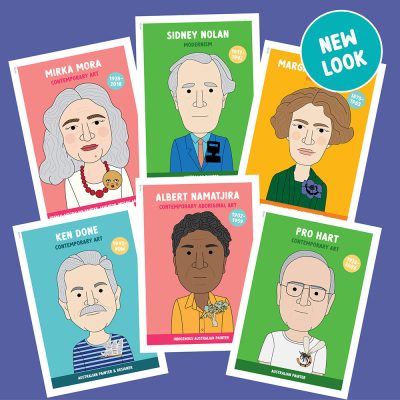 NEW LOOK Famous artist classroom posters #8 (20 Australian artists)