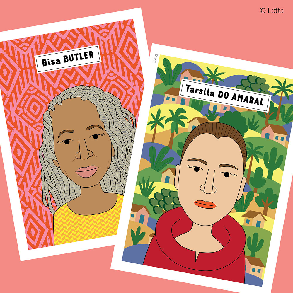 Famous artist pattern posters 9 (10 artists) - Image 2